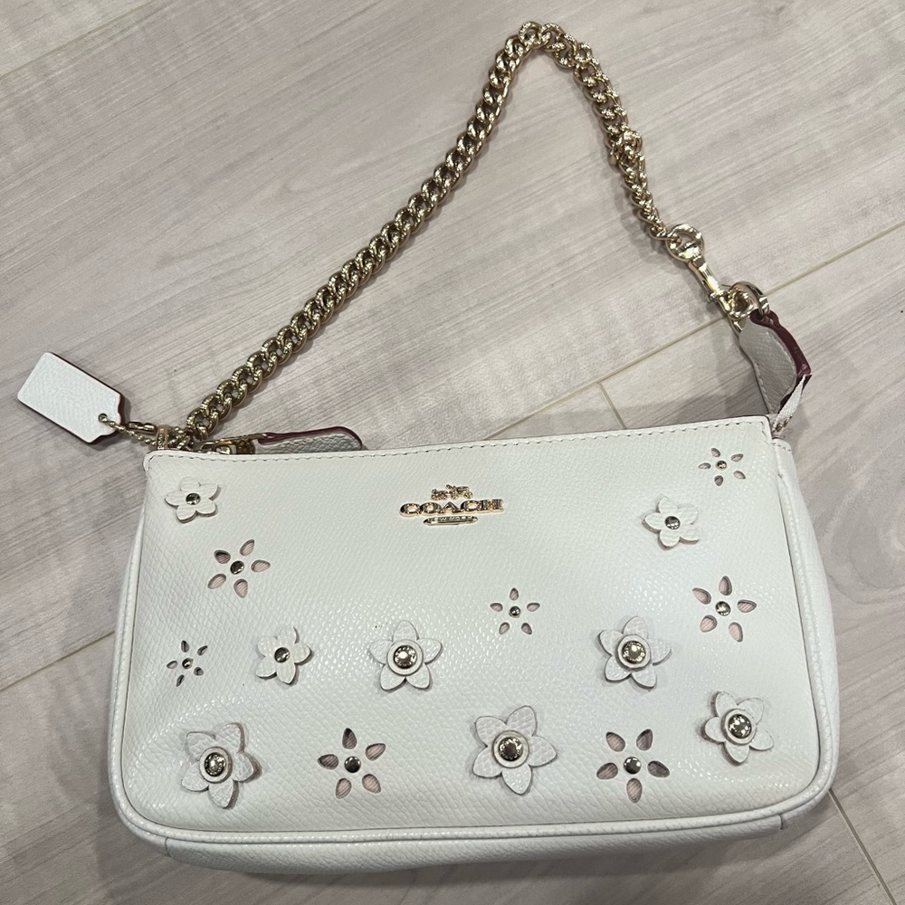 Coach Mini Bag with Floral Details